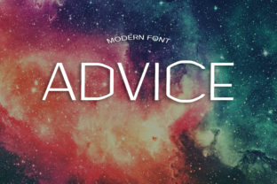Advice as a Design Tool: Elevating Creativity with an Elegant and Futuristic Font