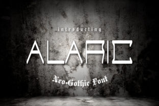 Alaric: A Modern, All Caps Display Font for Contemporary Design