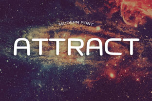 Attract: A Futuristic Font for Bold Design