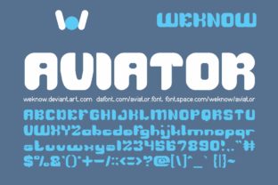 Aviator: A Bold and Sophisticated Display Font for Modern Design