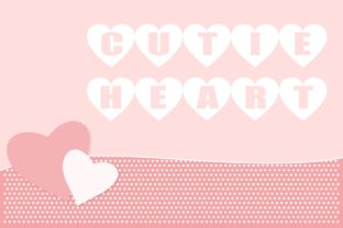 Discover the Beauty of Cutie Heart Natalie: A Romantic Display Font for Creative Projects