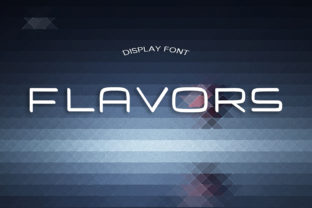 Flavors Font: Elevate Your Designs with a Modern Touch