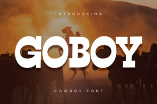 Go Boy: A Modern Display Font for Bold and Expressive Design
