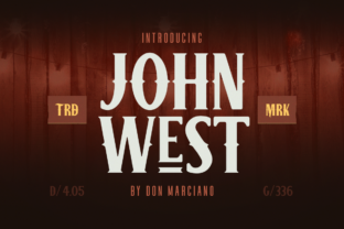 John West Font: A Timeless Western Style for Modern Designs