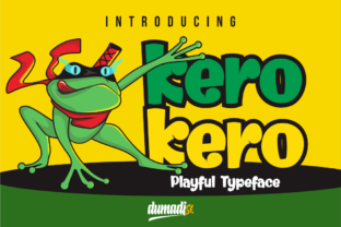 Kero Kero: A Playful Font for Creative Expression