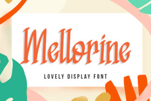 Mellorine: A Timeless Display Font for Romantic and Kid-Friendly Projects
