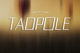 Tadpole Font: Simple Elegance in Design