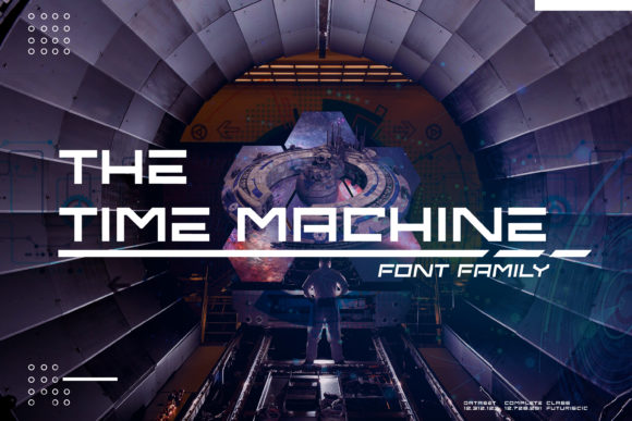 Time Machine: A Futuristic Font for Modern Creativity