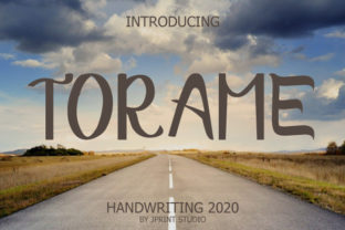 Torame: A Friendly Font for Bold Headlines and Dynamic Text