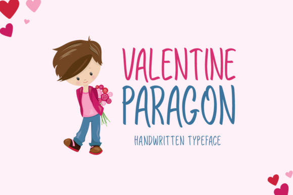 Valentine Paragon Font for Romantic Designs