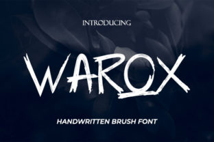 Warox: The Grungy Font That Adds Raw Edge to Modern Design