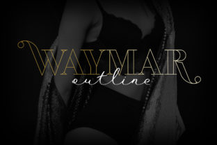 Waymar Outline: A Font That Merges Tradition and Modernity in Design